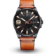 CURREN Leather Straps Wrist Watch